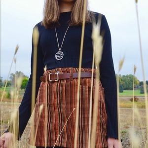 Sky and Sparrow Skirts - Corduroy Mini Skirt Sky and Sparrow Skirts - Corduroy Mini Skirt